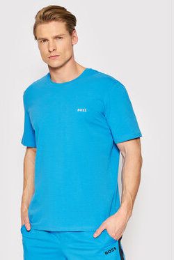 Boss Tričko Mix&Match 50469605 Modrá Regular Fit