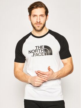 The North Face Tričko Raglan Easy Tee NF0A37FV Biela Regular Fit