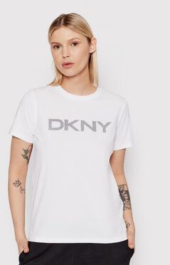 DKNY Sport Tričko DP1T6749 Biela Regular Fit