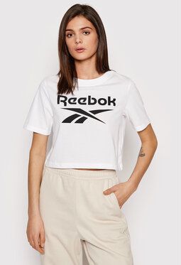 Reebok Tričko Identity HA5739 Biela Slim Fit