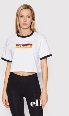 Ellesse Tričko Filide SGI11072 Biela Cropped Fit