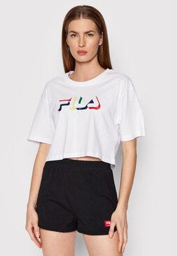 Fila Tričko Boituva 768993 Biela Relaxed Fit