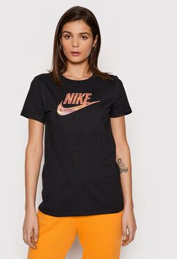 Nike Tričko Sportswear DM2802 Čierna Regular Fit