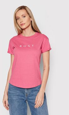 Roxy Tričko Epic Afternoon ERJZT05385 Ružová Regular Fit