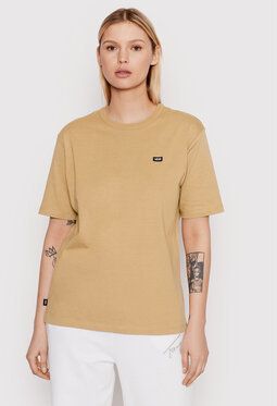 Vans Tričko Small VN0A5I8X Hnedá Regular Fit