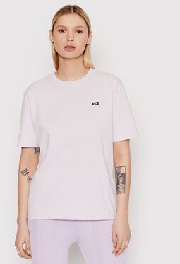 Vans Tričko Wm Ss Otw VN0A5I8X Fialová Regular Fit