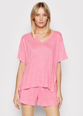 Seafolly Tričko Beachedit 54662-TO Ružová Regular Fit