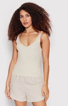 Vero Moda Top Glory 10264760 Béžová Slim Fit