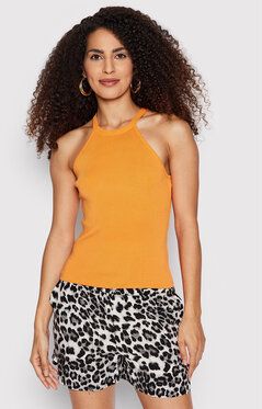 Vero Moda Top Sofi 10263014 Oranžová Slim Fit