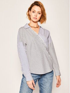 DKNY Blúzka P0AAEEXK Modrá Regular Fit