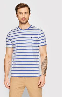 Polo Ralph Lauren Tričko 710857244005 Biela Custom Slim Fit