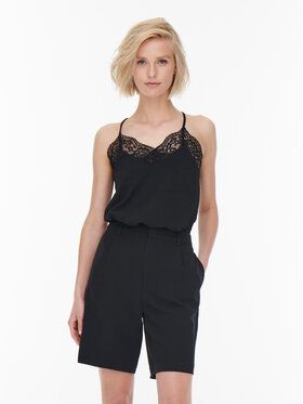 ONLY Top Mette 15260194 Čierna Regular Fit