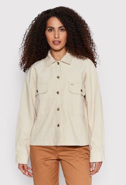 Brixton Prechodná bunda Corduroy 01272 Béžová Relaxed Fit