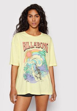 Billabong Tričko Over The Rainbow C3SS34 BIP2 Žltá Boy Fit