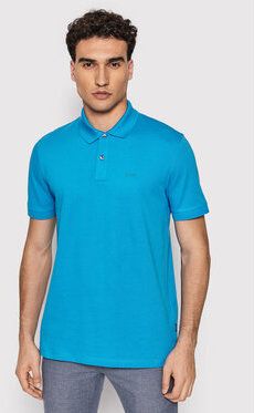 Boss Polokošeľa Pallas 50468301 Modrá Regular Fit
