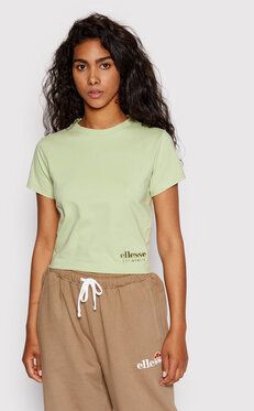 Ellesse Tričko Dropper Crop SGM14157 Zelená Regular Fit