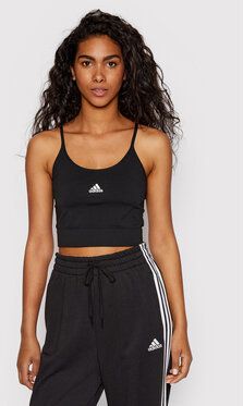 adidas Top Aeroknit Seamless HA1197 Čierna Slim Fit