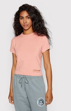 Ellesse Tričko Dropper Crop SGM14157 Ružová Regular Fit