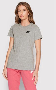 Nike Tričko Sportswear Club DN2393 Sivá Relaxed Fit