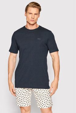 Boss Tričko Thompson 50468347 Tmavomodrá Regular Fit
