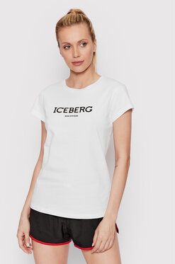 Iceberg Tričko ICE2WTS01 Biela Regular Fit