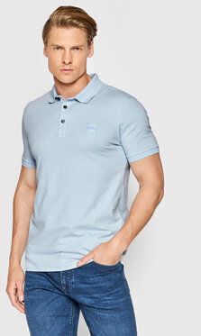 Boss Polokošeľa Passenger 50472668 Modrá Slim Fit
