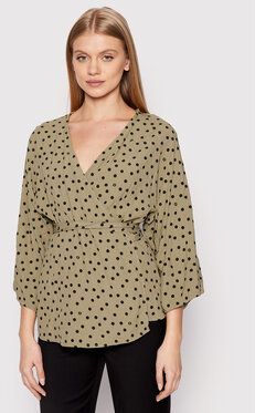 Gestuz Blúzka Janikagz 10905980 Zelená Regular Fit