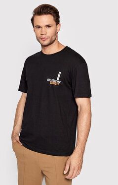 Jack&Jones Tričko Legends 12211043 Čierna Relaxed Fit