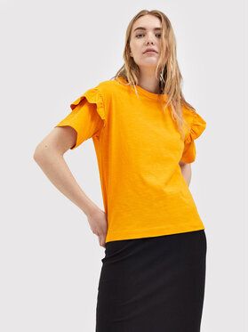Selected Femme Tričko Rylie 16079837 Oranžová Regular Fit