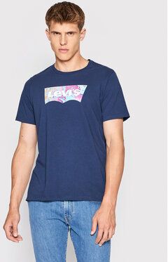 Levi's® Tričko Graphic Crewneck 22491-0454 Tmavomodrá Regular Fit