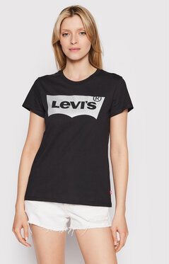 Levi's® Tričko The Perfect 17369-0483 Čierna Regular Fit