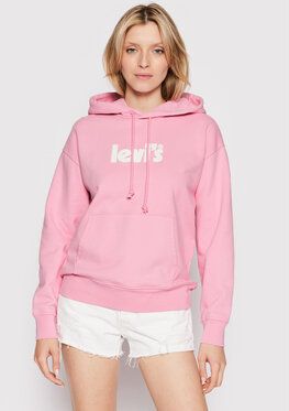 Levi's® Mikina Graphic Standard 18487-0162 Ružová Regular Fit