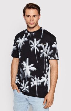 Jack&Jones Tričko Pasadena 12210380 Čierna Regular Fit