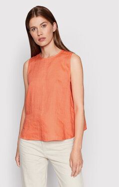 United Colors Of Benetton Blúzka 5BMLDQ01N Oranžová Regular Fit