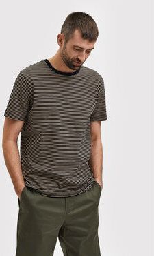 Selected Homme Tričko Norman 16080129 Čierna Regular Fit
