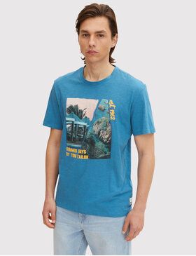 Tom Tailor Tričko 1031626 Modrá Regular Fit