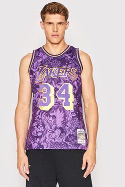 Mitchell & Ness Tank top TFSM1248 Fialová Regular Fit