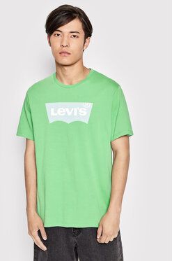 Levi's® Tričko Graphic Crewneck 22491-0234 Zelená Regular Fit