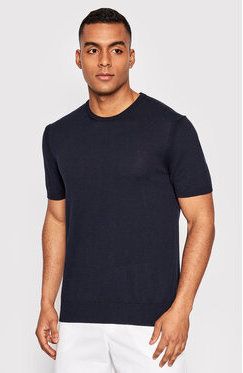 United Colors Of Benetton Tričko 1028U101F Tmavomodrá Regular Fit