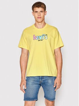Levi's® Tričko 16143-0162 Žltá Relaxed Fit