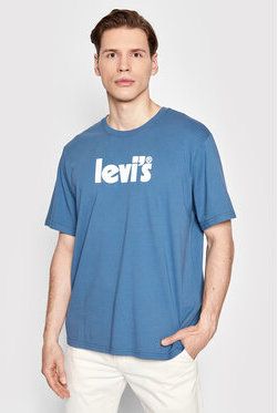 Levi's® Tričko 16143-0142 Modrá Relaxed Fit