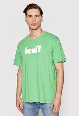 Levi's® Tričko 16143-0141 Zelená Relaxed Fit