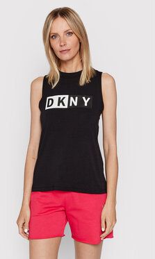 DKNY Sport Top DP8T5892 Čierna Regular Fit