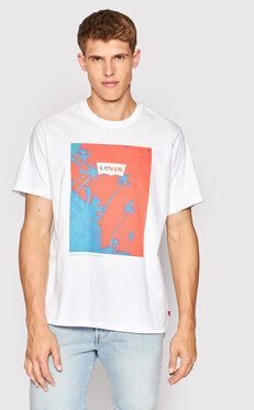 Levi's® Tričko 16143-0012 Biela Relaxed Fit