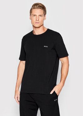 Boss Tričko Mix&Match 50469550 Čierna Regular Fit