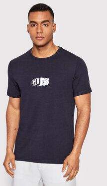 Guess Tričko M2YI20 J1311 Tmavomodrá Slim Fit
