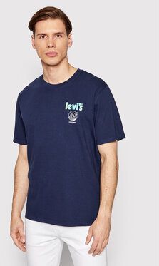 Levi's® Tričko Surf Club 16143-0625 Tmavomodrá Relaxed Fit