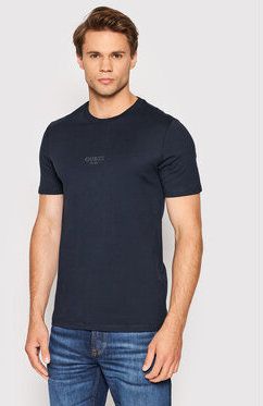Guess Tričko M2YI72 I3Z11 Tmavomodrá Slim Fit