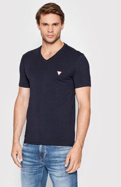 Guess Tričko M2YI32 J1311 Tmavomodrá Super Slim Fit