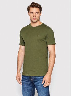 Guess Tričko M2YI40 KB7N1 Zelená Slim Fit